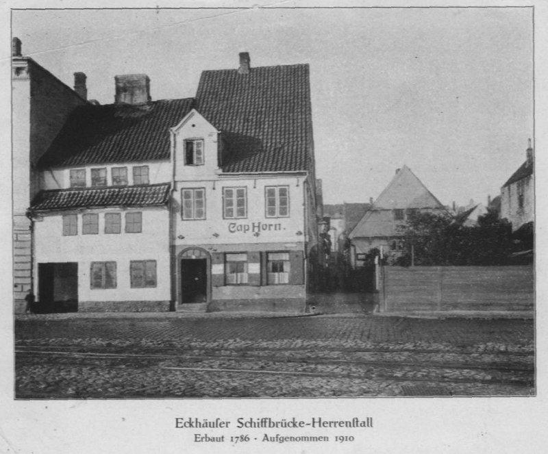 Eckhäuser Schiffbrücke-Herrenstall